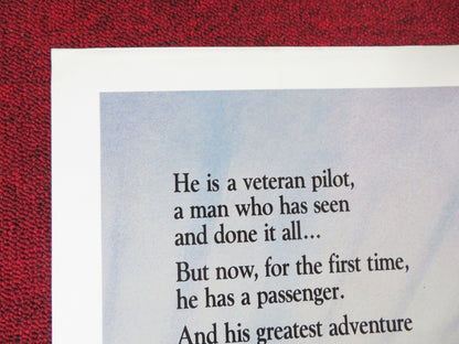 THE AVIATOR FOLDED US ONE SHEET POSTER CHRISTOPHER REEVE JACK WARDEN 1985 Rendezvous Cinema Movie posters