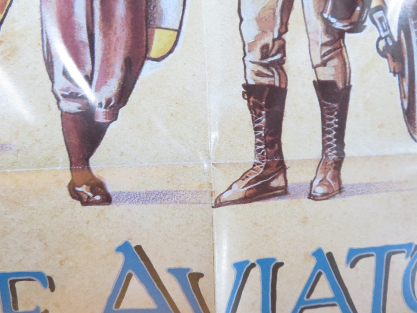 THE AVIATOR FOLDED US ONE SHEET POSTER CHRISTOPHER REEVE JACK WARDEN 1985 Rendezvous Cinema Movie posters