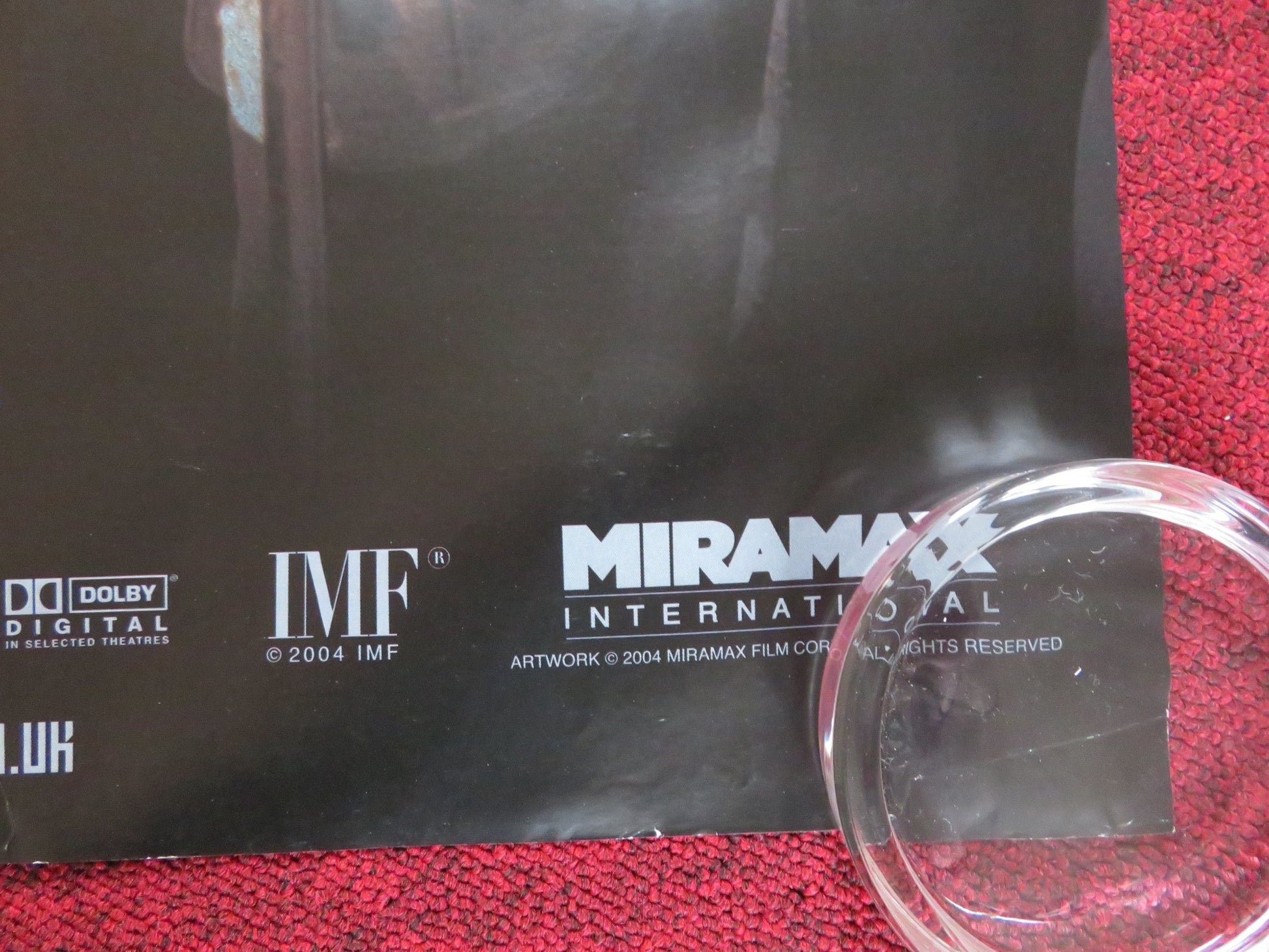 THE AVIATOR UK QUAD (30"x 40") ROLLED POSTER LEONARDO DI CAPRIO 2004 Rendezvous Cinema Movie posters