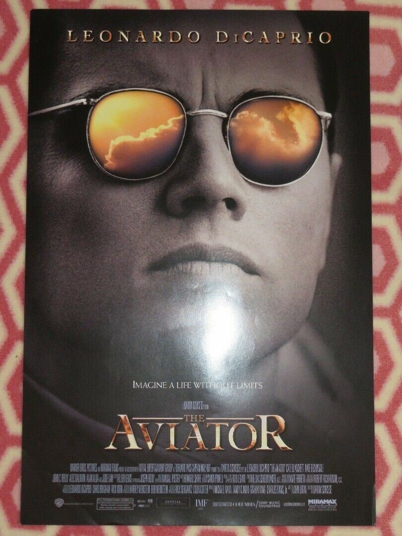 THE AVIATOR US MINI (13"x 19.5") POSTER LEONARDO DICAPRIO MARTIN SCORSESE 2004 Movie posters