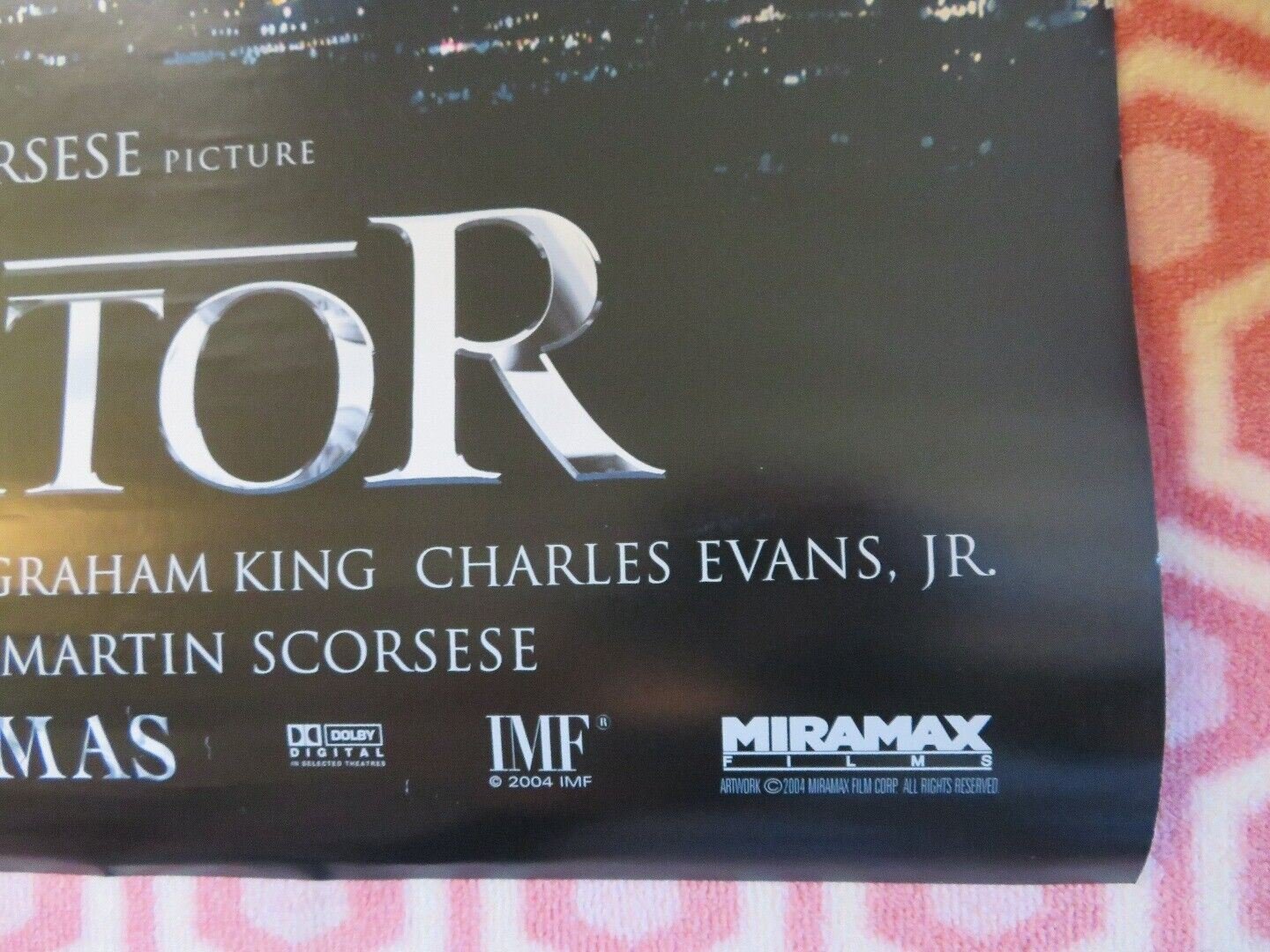 THE AVIATOR US ROLLED POSTER MARTIN SCORSESE LEONARDO DICAPRIO 2004 - Rendezvous Cinema