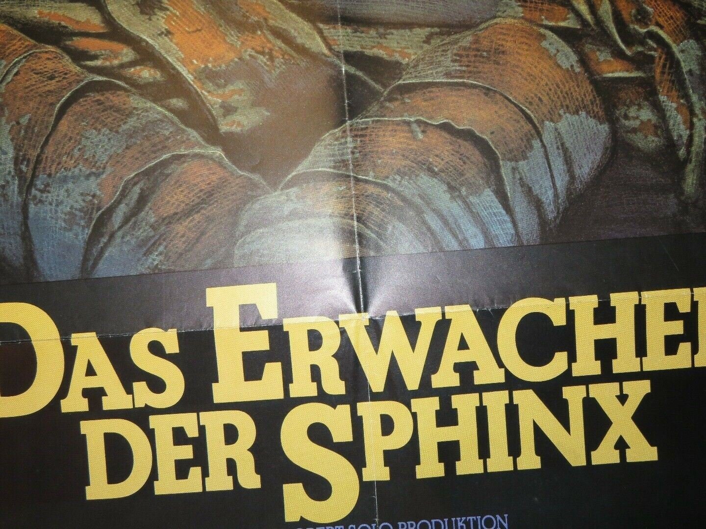 THE AWAKENING GERMAN A1 (33"x 23") POSTER CHARLTON HESTON SUSANNAH YORK 1980 Movie posters