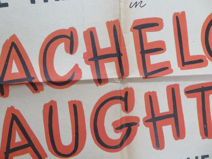 THE BACHELOR'S DAUGHTER'S FOLDED US ONE SHEET POSTER G RUSSELL C TREVOR 1946 Movie posters