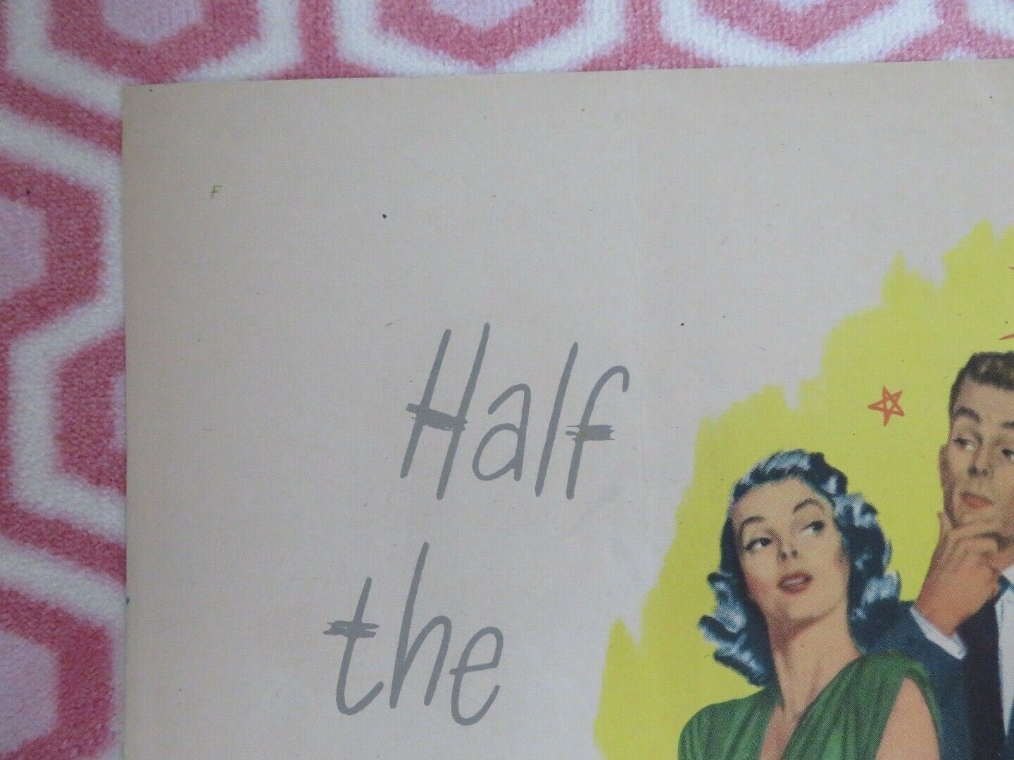 THE BACHELOR'S DAUGHTER'S FOLDED US ONE SHEET POSTER G RUSSELL C TREVOR 1946 Movie posters