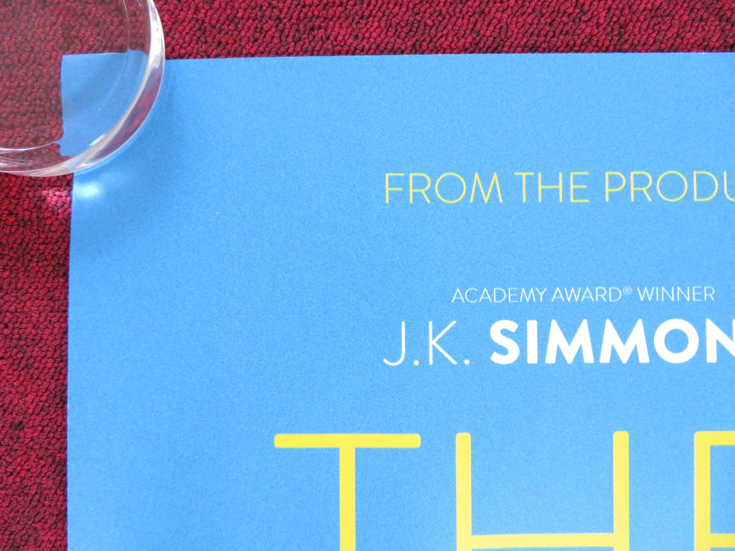 THE BACHELORS UK QUAD ROLLED POSTER J. K. SIMMONS JOHN WIGGINS 2017 Rendezvous Cinema Movie posters