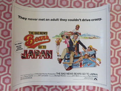 THE BAD NEWS BEARS GO TO JAPAN US HALF SHEET (22"x 28") POSTER TONY CURTIS '78 - Rendezvous Cinema