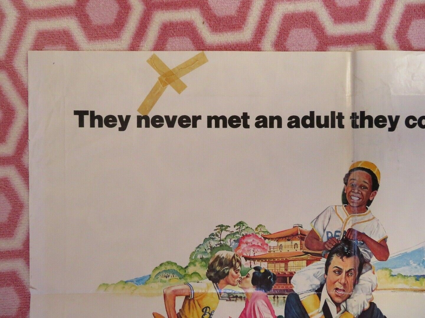 THE BAD NEWS BEARS GO TO JAPAN US ONE SHEET POSTER TONY CURTIS 1978 Movie posters