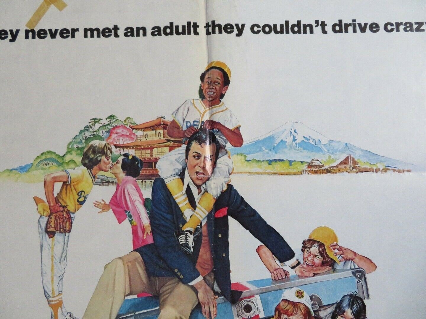 THE BAD NEWS BEARS GO TO JAPAN US ONE SHEET POSTER TONY CURTIS 1978 Movie posters
