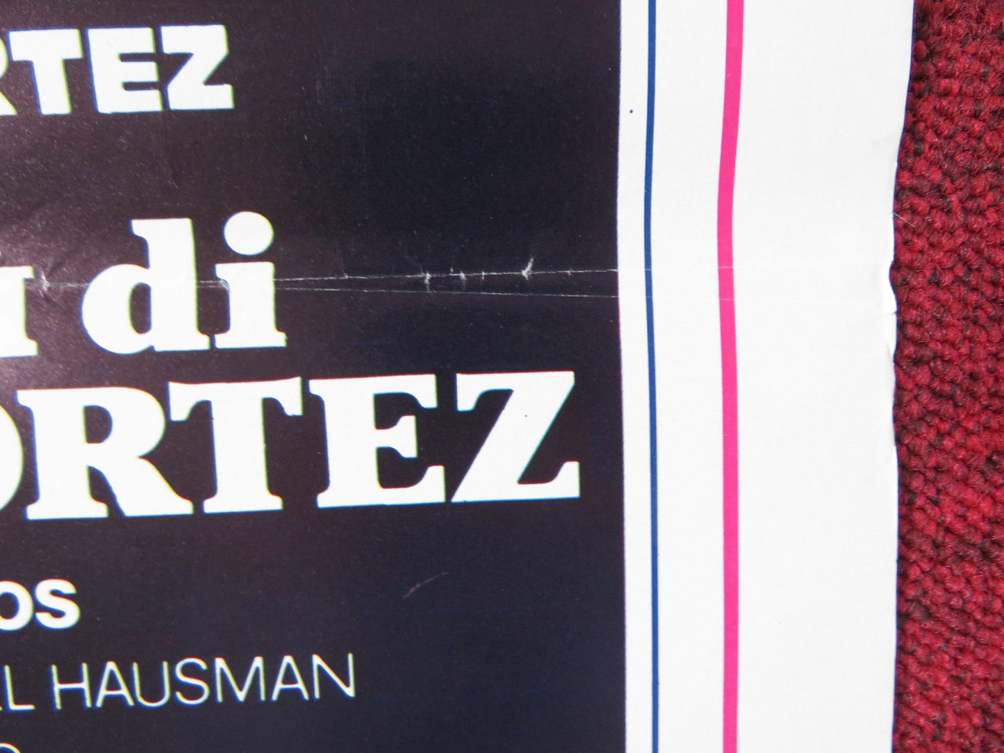 THE BALLAD OF GREGORIO CORTEZ ITALIAN LOCANDINA POSTER EDWARD JAMES 1984 Rendezvous Cinema Movie posters