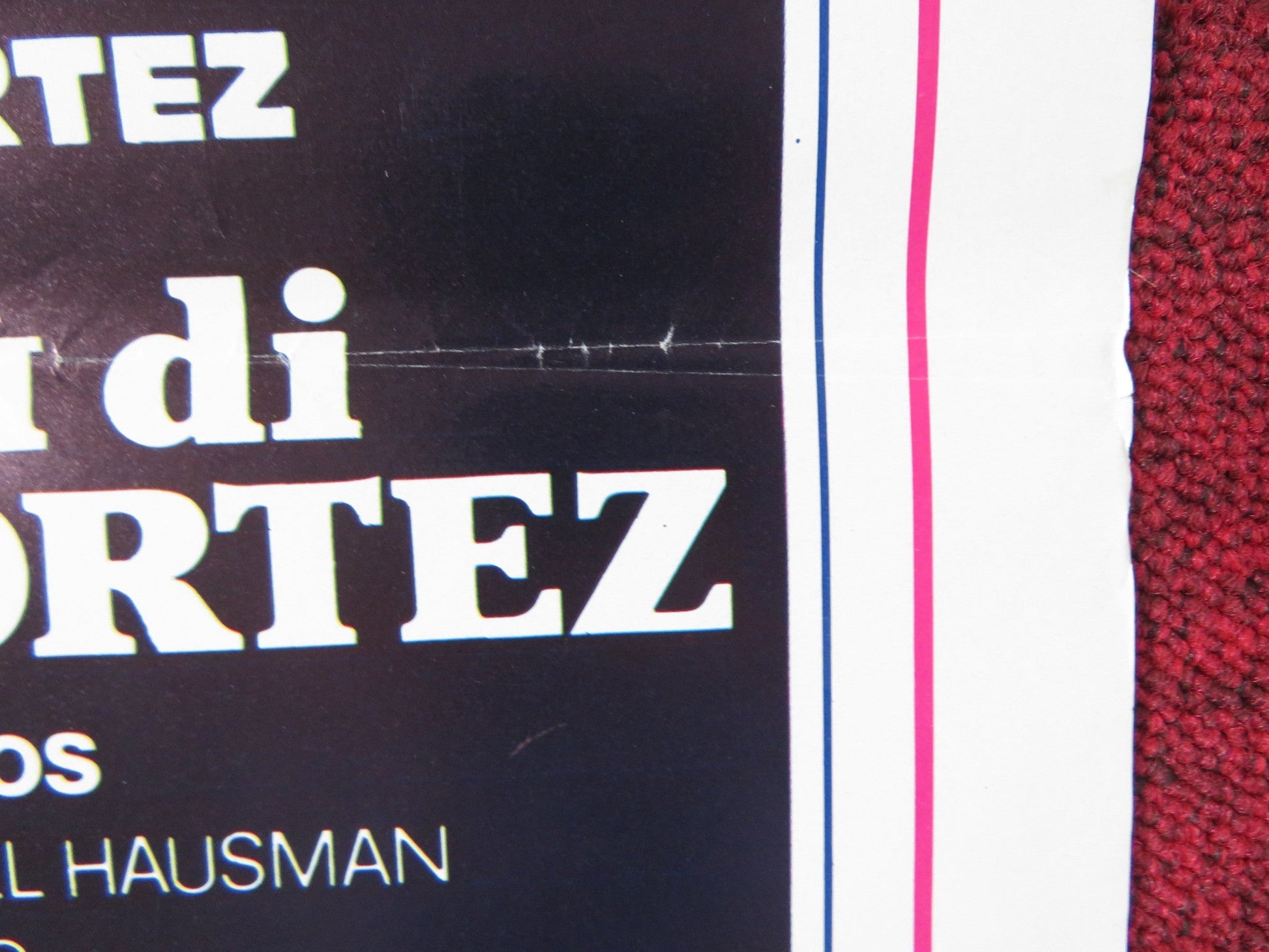 THE BALLAD OF GREGORIO CORTEZ ITALIAN LOCANDINA POSTER EDWARD JAMES 1984 Rendezvous Cinema Movie posters