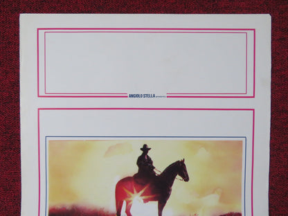 THE BALLAD OF GREGORIO CORTEZ ITALIAN LOCANDINA POSTER EDWARD JAMES 1984 Rendezvous Cinema Movie posters