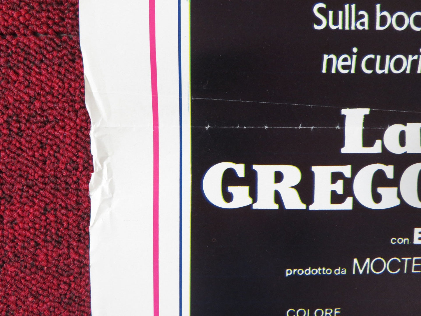 THE BALLAD OF GREGORIO CORTEZ ITALIAN LOCANDINA POSTER EDWARD JAMES 1984 Rendezvous Cinema Movie posters