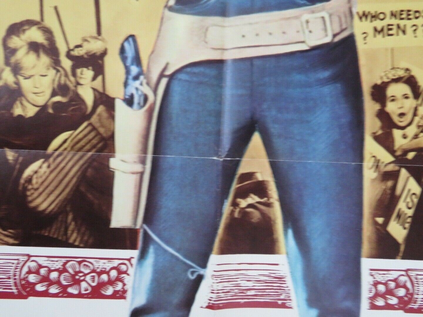 THE BALLAD OF JOSIE FOLDED US ONE SHEET POSTER DORIS DAY PETER GRAVES 1968 Movie posters