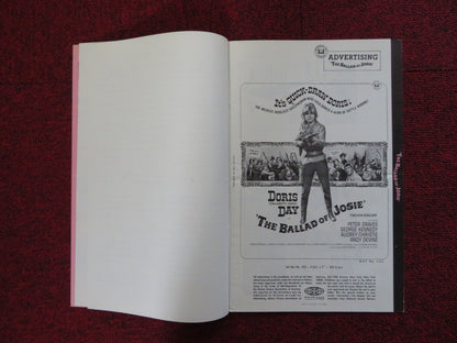 THE BALLAD OF JOSIE - PRESSBOOK UNCUT UNIVERSAL CITY STUDIOS DORIS DAY 1967 Rendezvous Cinema Movie posters