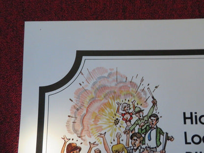 THE BALTIMORE BULL FOLDED US ONE SHEET POSTER JAMES COBURN OMAR SHARIF 1980 Movie posters