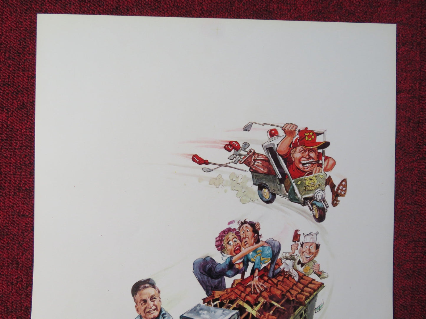 THE BANK SHOT ITALIAN LOCANDINA POSTER GEORGE C. SCOTT JOANNA CASSIDY 1974 Rendezvous Cinema Movie posters