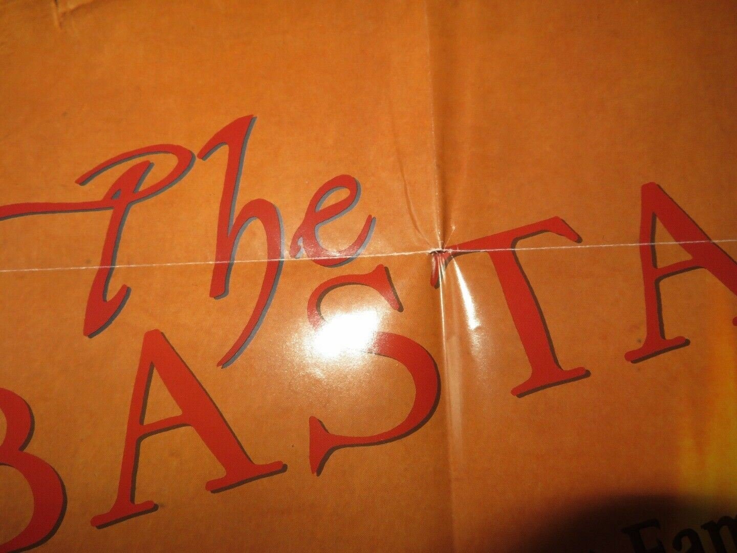 THE BASTARD VIDEO VHS POSTER FOLDED ONE SHEET TV SERIES KIM CATTRALL 1978 Movie posters