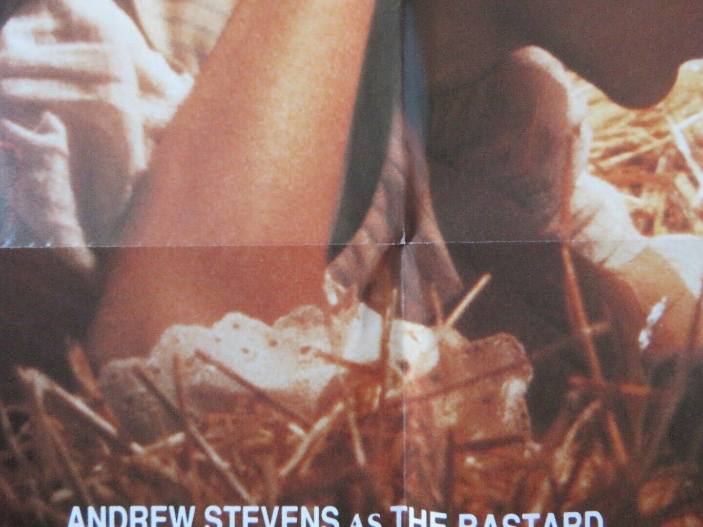 THE BASTARD VIDEO VHS POSTER FOLDED ONE SHEET TV SERIES KIM CATTRALL 1978 Movie posters