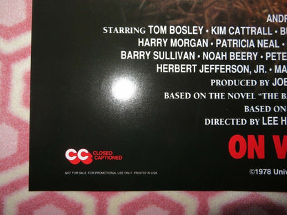 THE BASTARD VIDEO VHS POSTER FOLDED ONE SHEET TV SERIES KIM CATTRALL 1978 Movie posters