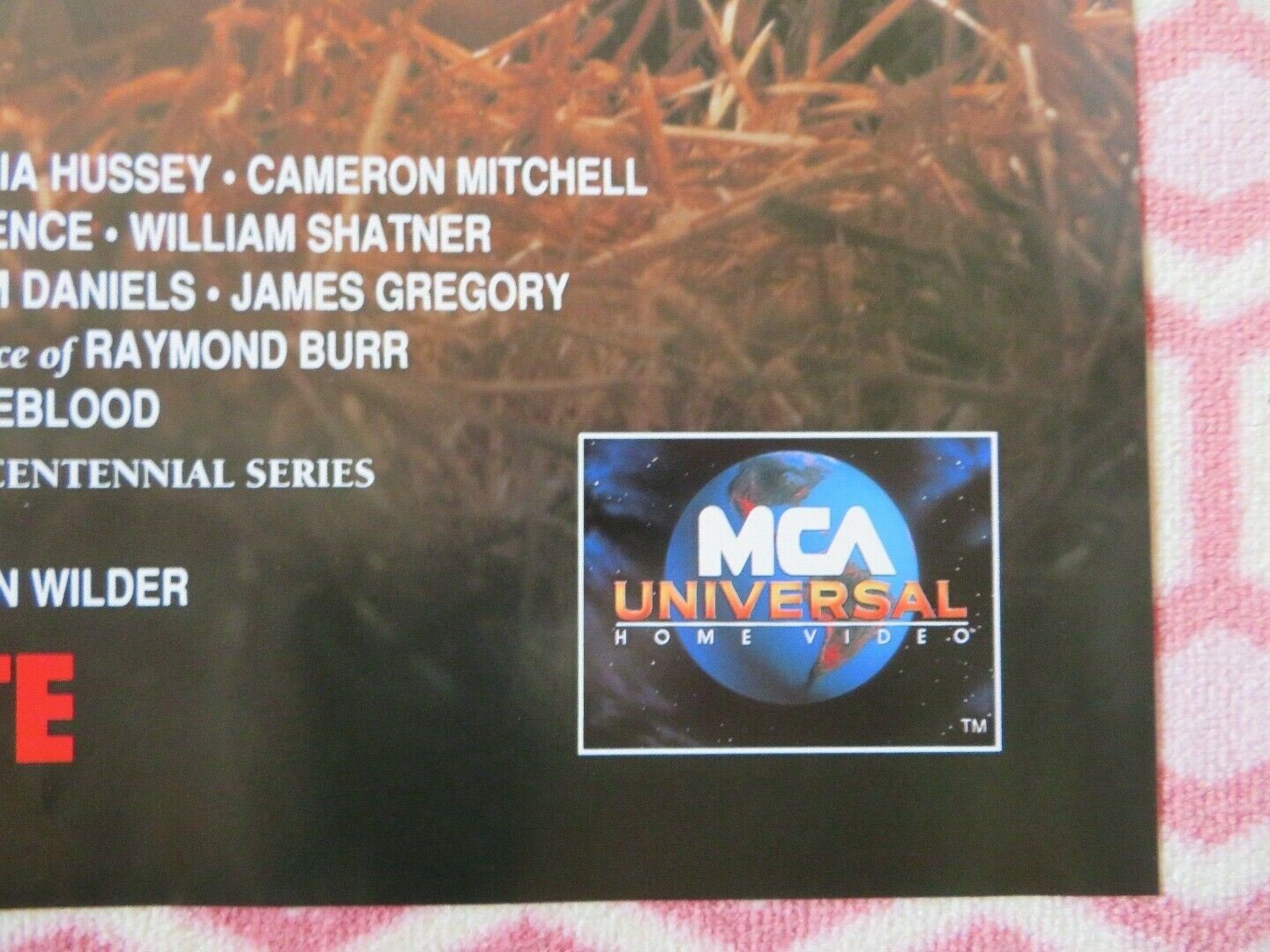 THE BASTARD VIDEO VHS POSTER FOLDED ONE SHEET TV SERIES KIM CATTRALL 1978 Movie posters