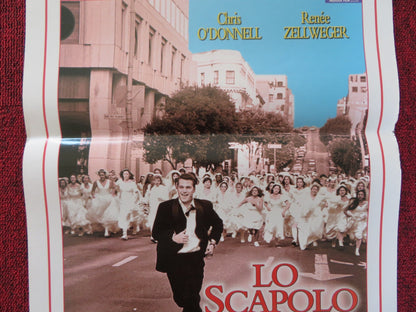 THE BATCHELOR ITALIAN LOCANDINA POSTER CHRIS O'DONNELL RENEE ZELLWEGER 1999 Rendezvous Cinema Movie posters