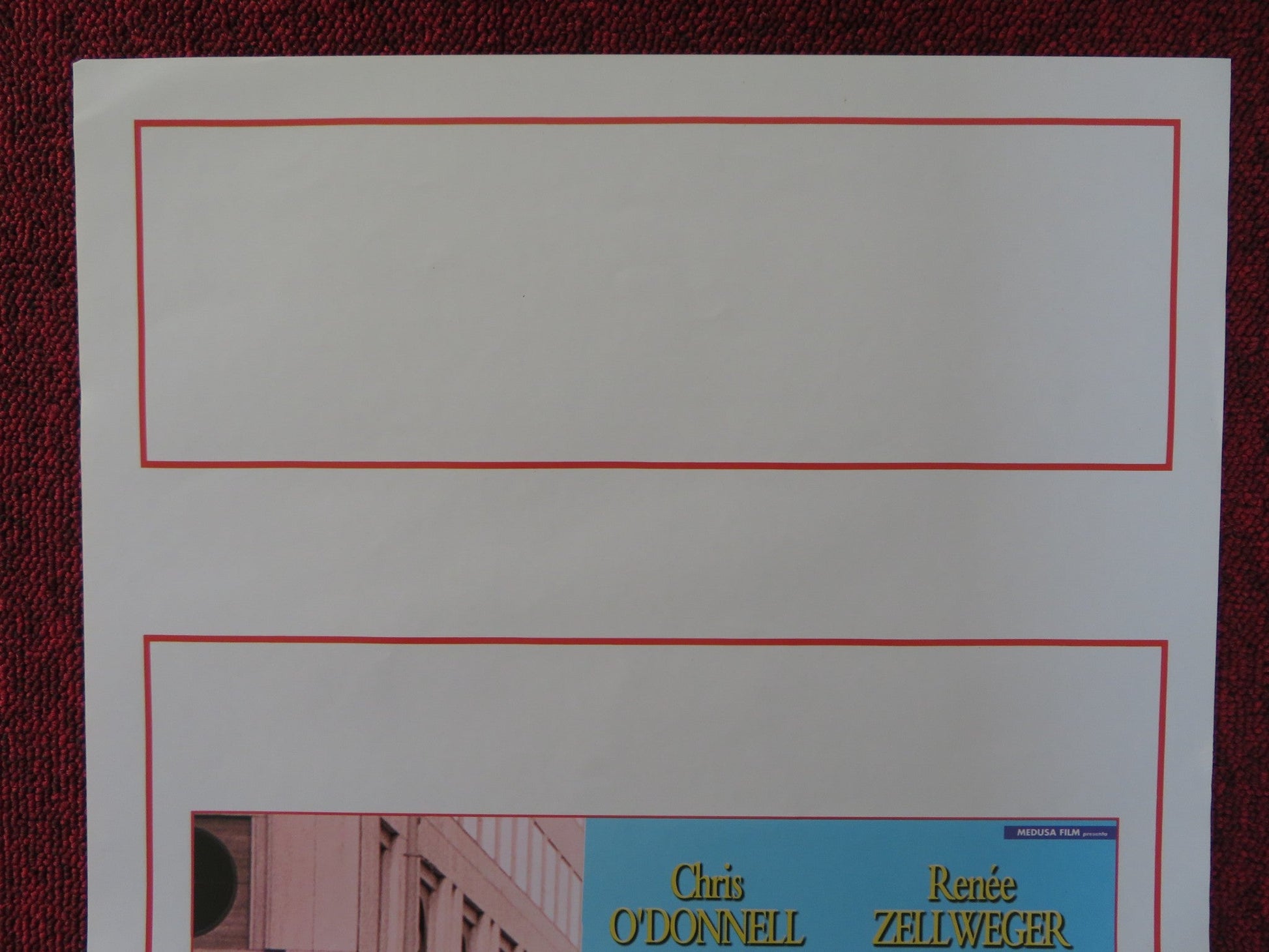 THE BATCHELOR ITALIAN LOCANDINA POSTER CHRIS O'DONNELL RENEE ZELLWEGER 1999 Rendezvous Cinema Movie posters