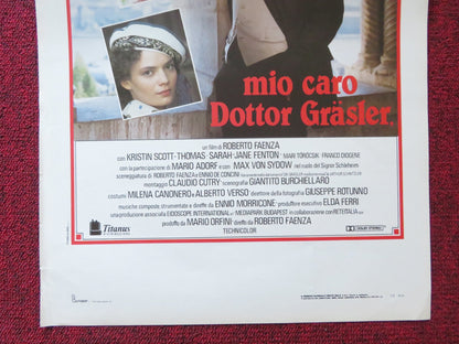 THE BATCHELOR ITALIAN LOCANDINA POSTER KEITH CARRADINE MIRANDA RICHARDSON 1990 Rendezvous Cinema Movie posters