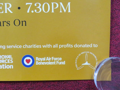 THE BATTLE OF BRITAIN AT 75 UK QUAD (30"x 40") ROLLED POSTER BBC RADIO 2 Rendezvous Cinema Movie posters