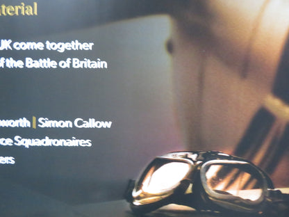 THE BATTLE OF BRITAIN AT 75 UK QUAD (30"x 40") ROLLED POSTER BBC RADIO 2 Rendezvous Cinema Movie posters