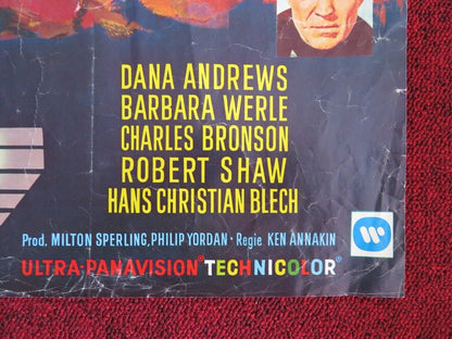 THE BATTLE OF THE BULGE BELGIUM POSTER HENRY FONDA ROBERT SHAW 1965 Movie posters