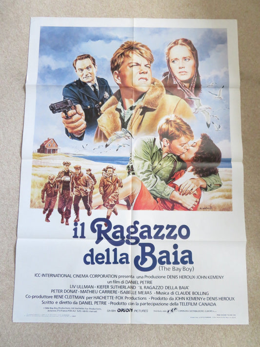 THE BAY BOY ITALIAN 2 FOGLIO POSTER KIEFER SUTHERLAND LIV ULLMANN 1984 Rendezvous Cinema Movie posters