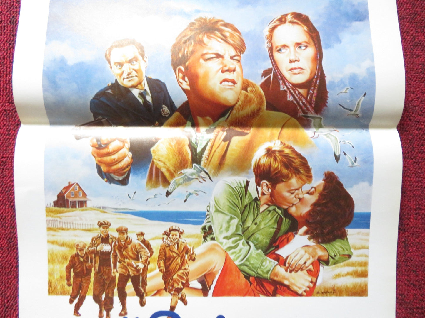 THE BAY BOY ITALIAN LOCANDINA POSTER LIV ULLMAN KIEFER SUTHERLAND 1984 Rendezvous Cinema Movie posters