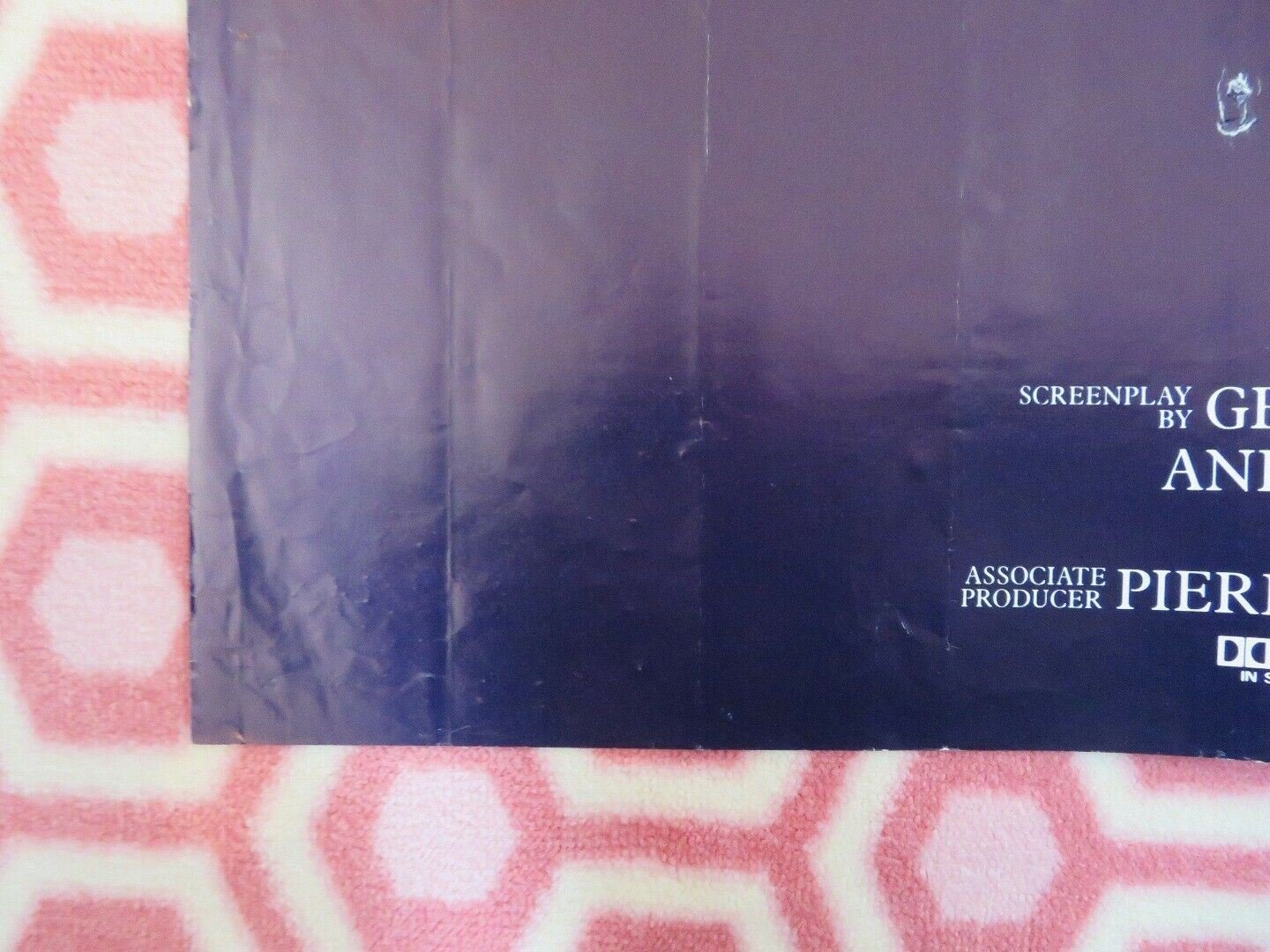 THE BEAR BRITISH QUAD (30"x40") POSTER JAMES OLIVER CURWOOD Movie posters