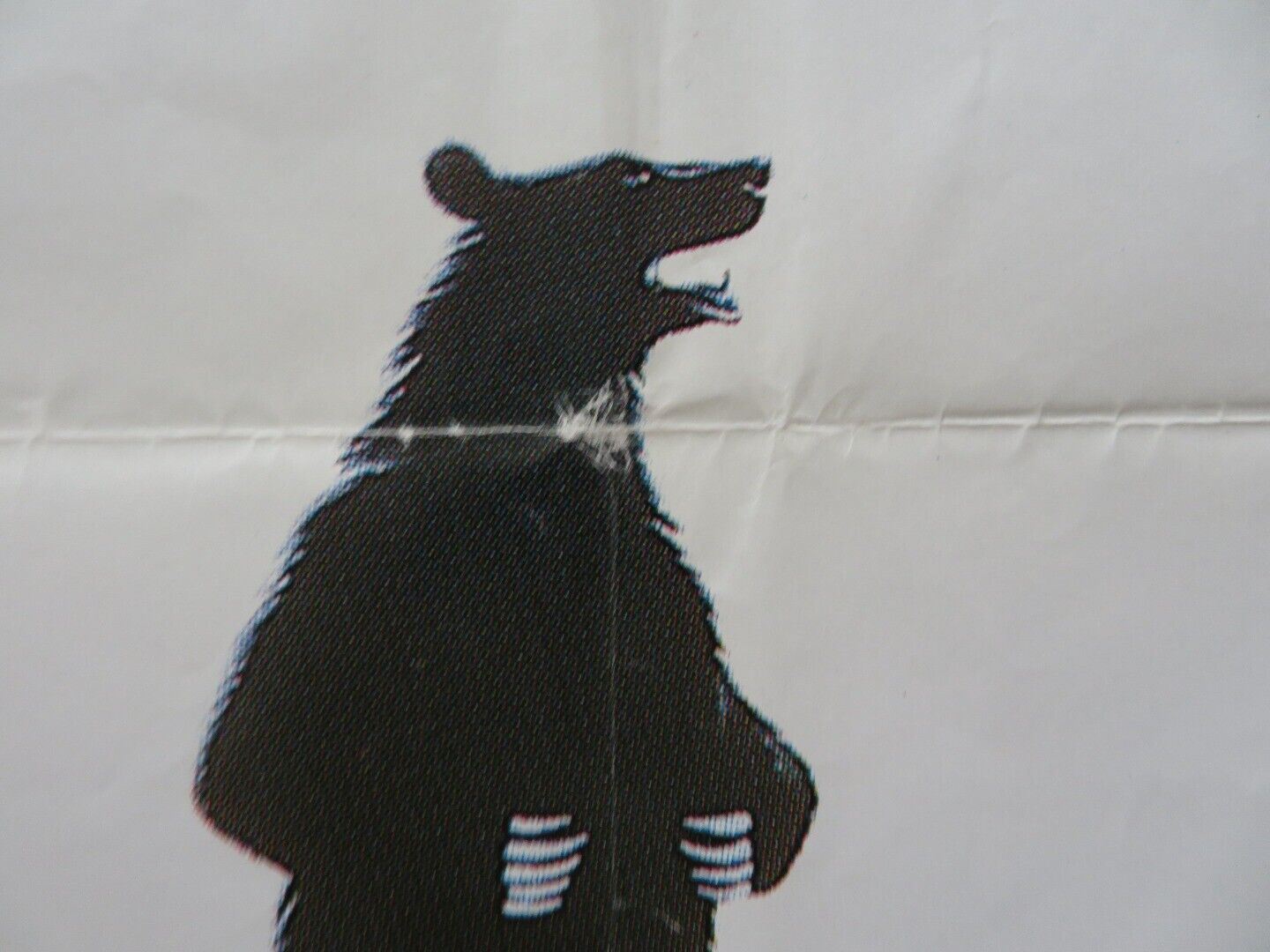 THE BEAR SPANISH ROLLED POSTER JACK WALLACE TCHECKY KARYO 1988 Movie posters