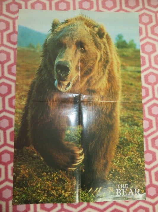 THE BEAR UK DOUBLE CROWN POSTER JACK WALLACE 1988 Rendezvous Cinema Movie posters