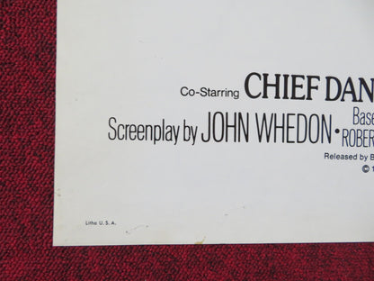 THE BEARS AND I FOLDED US ONE SHEET POSTER PATRICK WAYNE CHIEF DAN GEORGE 1974 Rendezvous Cinema Movie posters