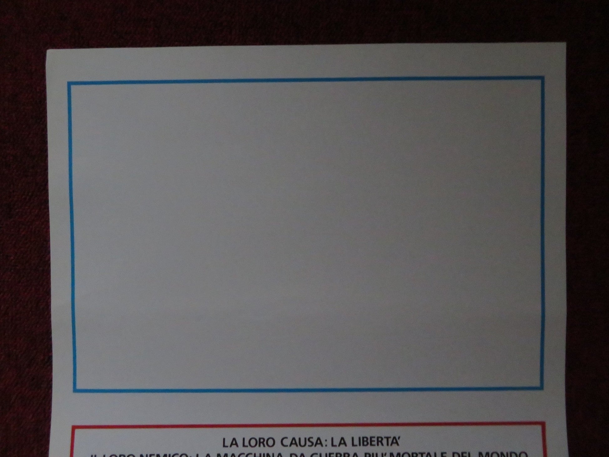 THE BEAST OF WAR ITALIAN LOCANDINA POSTER GEORGE DZUNDZA JASON PATRICK 1988 Rendezvous Cinema Movie posters