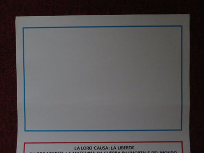 THE BEAST OF WAR ITALIAN LOCANDINA POSTER GEORGE DZUNDZA JASON PATRICK 1988 Rendezvous Cinema Movie posters