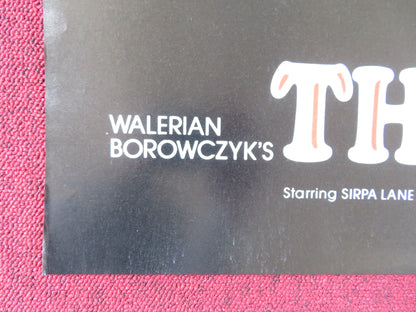 THE BEAST US TRI FOLDED ONE SHEET ROLLED POSTER SIRPA LANE LISBETH HUMMEL 1975 Rendezvous Cinema Movie posters