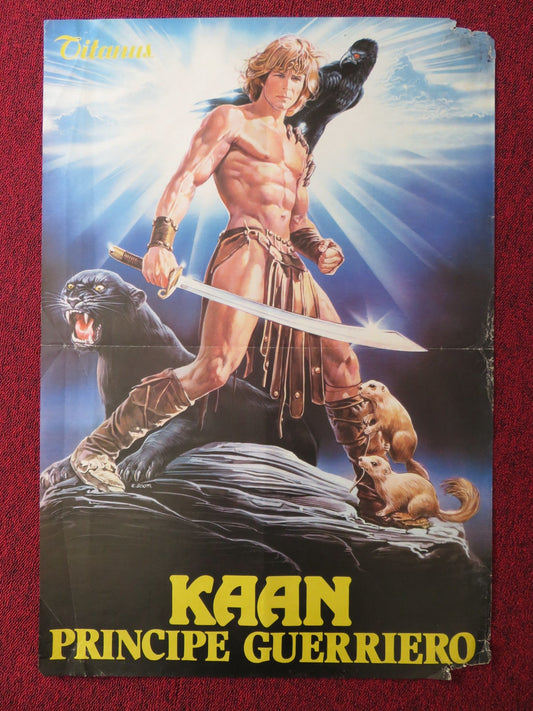 THE BEASTMASTER ITALIAN FOTOBUSTA POSTER MARC SINGER RIP TORN 1982 Rendezvous Cinema Movie posters