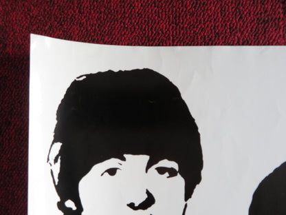 THE BEATLES 25TH ANNIVERSARY OF RECORD DEBUT POSTER LENNON MCCARTNEY 1987 Rendezvous Cinema Movie posters