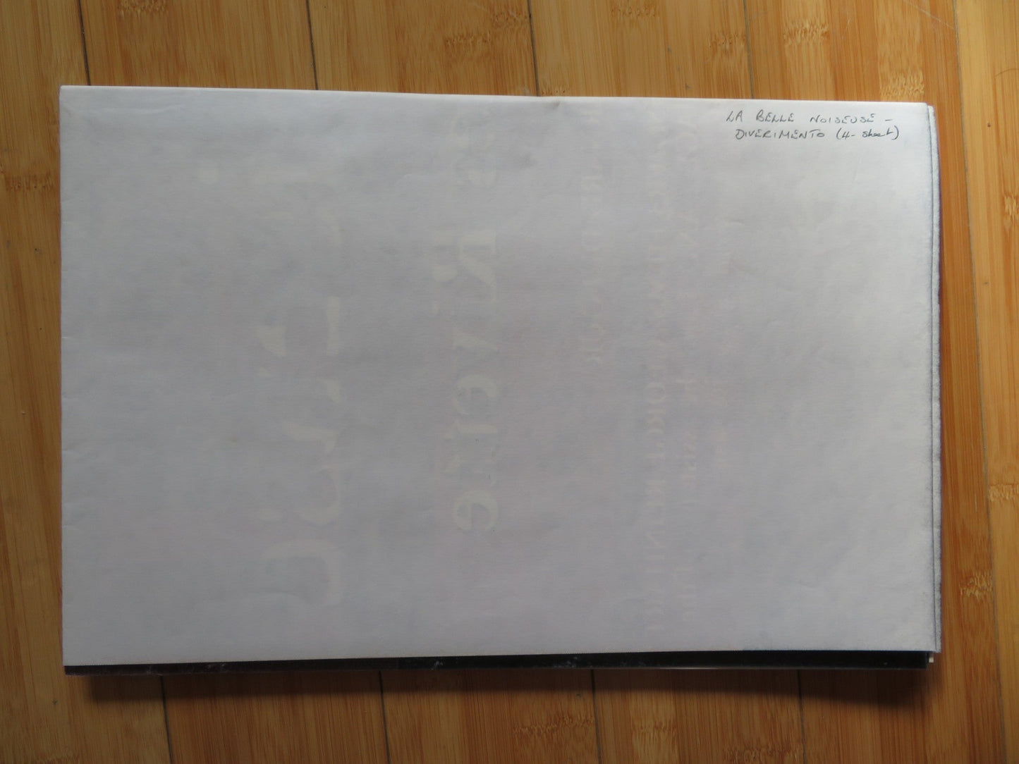 THE BEAUTIFUL TROUBLEMAKER / LA BELLE NOISEUSE UK 4 SHEET POSTER M.PICCOLI 1991 Rendezvous Cinema Movie posters