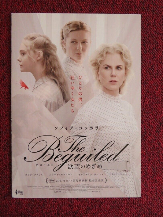 THE BEGUILED JAPANESE CHIRASHI (B5) POSTER " Nicole Kidman Colin Farrell 2017 Movie posters