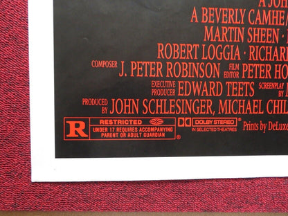 THE BELIEVERS FOLDED US ONE SHEET POSTER MARTIN SHEEN HELEN SHAVER 1987 Movie posters