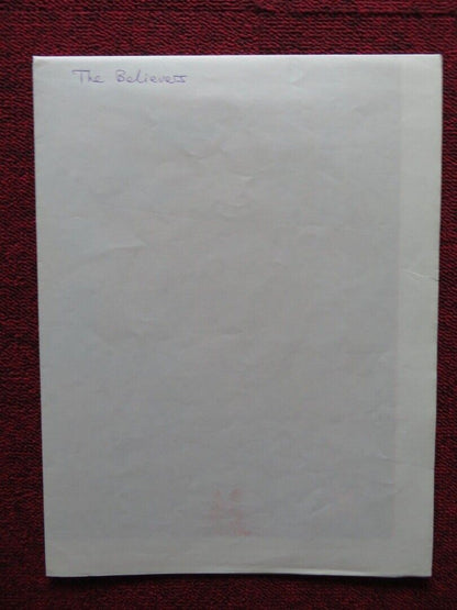 THE BELIEVERS FOLDED US ONE SHEET POSTER MARTIN SHEEN HELEN SHAVER 1987 Movie posters
