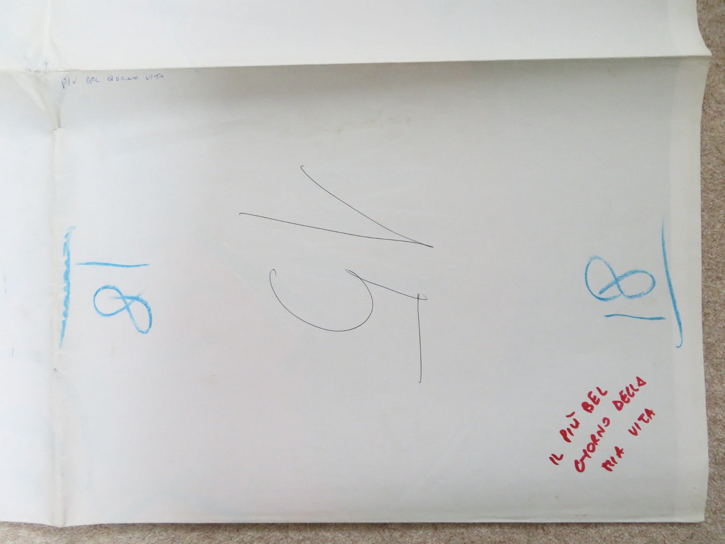 THE BEST DAY OF MY LIFE ITALIAN 2 FOGLIO POSTER VIRNA LISI MARGHERITA BUY 2002 Rendezvous Cinema Movie posters