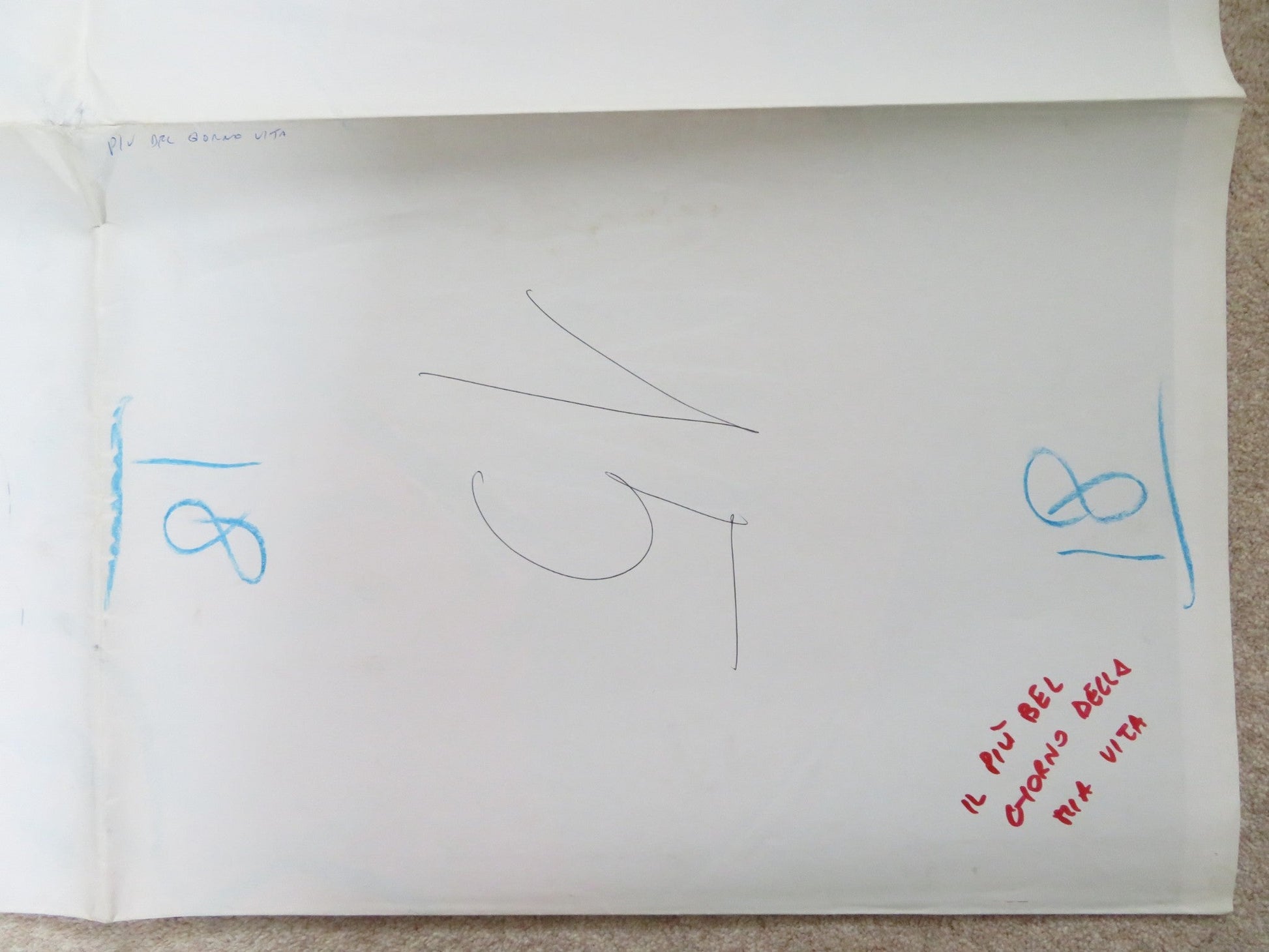 THE BEST DAY OF MY LIFE ITALIAN 2 FOGLIO POSTER VIRNA LISI MARGHERITA BUY 2002 Rendezvous Cinema Movie posters