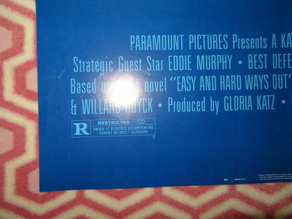 THE BEST DEFENSE FOLDED US ONE SHEET POSTER DUDLEY MOORE 1984 Movie posters