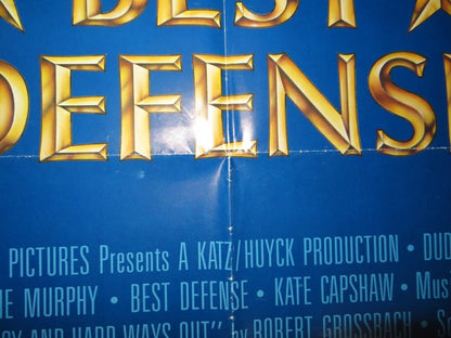 THE BEST DEFENSE FOLDED US ONE SHEET POSTER DUDLEY MOORE 1984 Movie posters