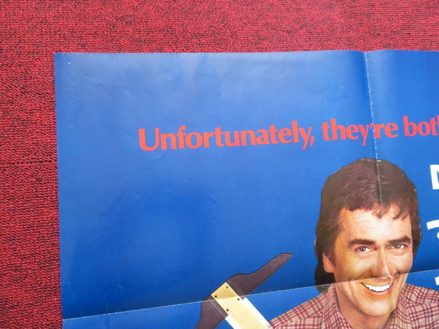 THE BEST DEFENSE FOLDED US ONE SHEET POSTER DUDLEY MOORE EDDIE MURPHY 1984 Movie posters